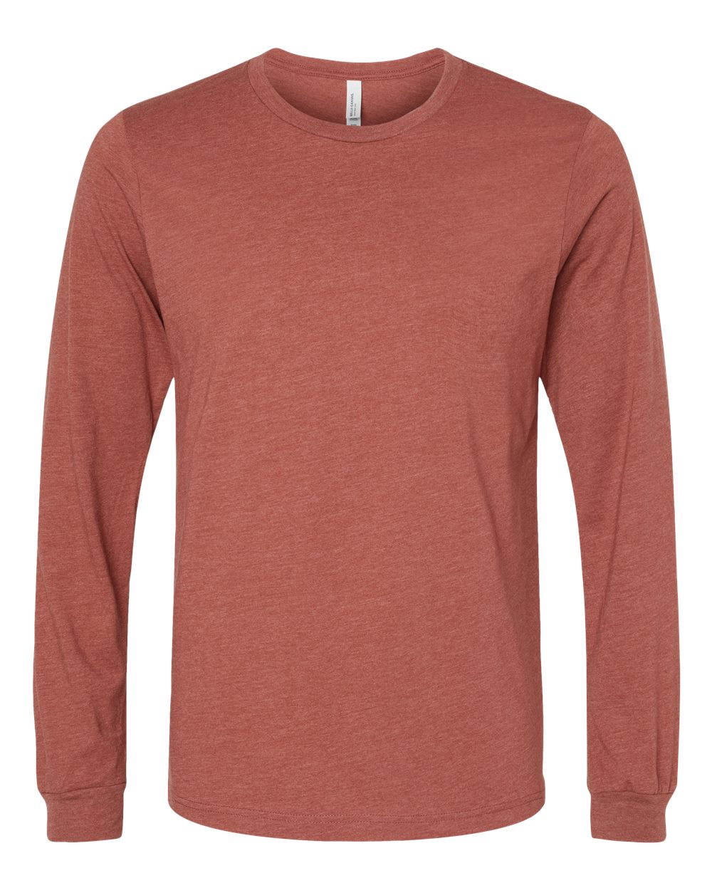 Bella + Canvas Heather CVC Long Sleeve Tee - 3501CVC