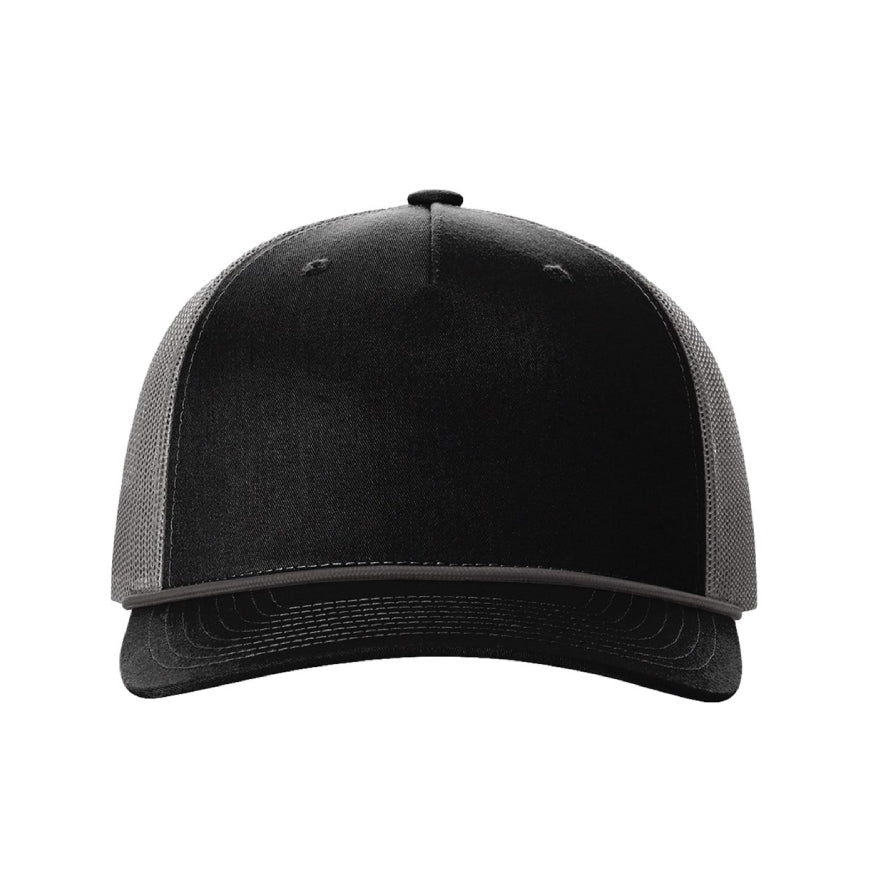 112FPR Five-Panel Trucker with Rope Cap