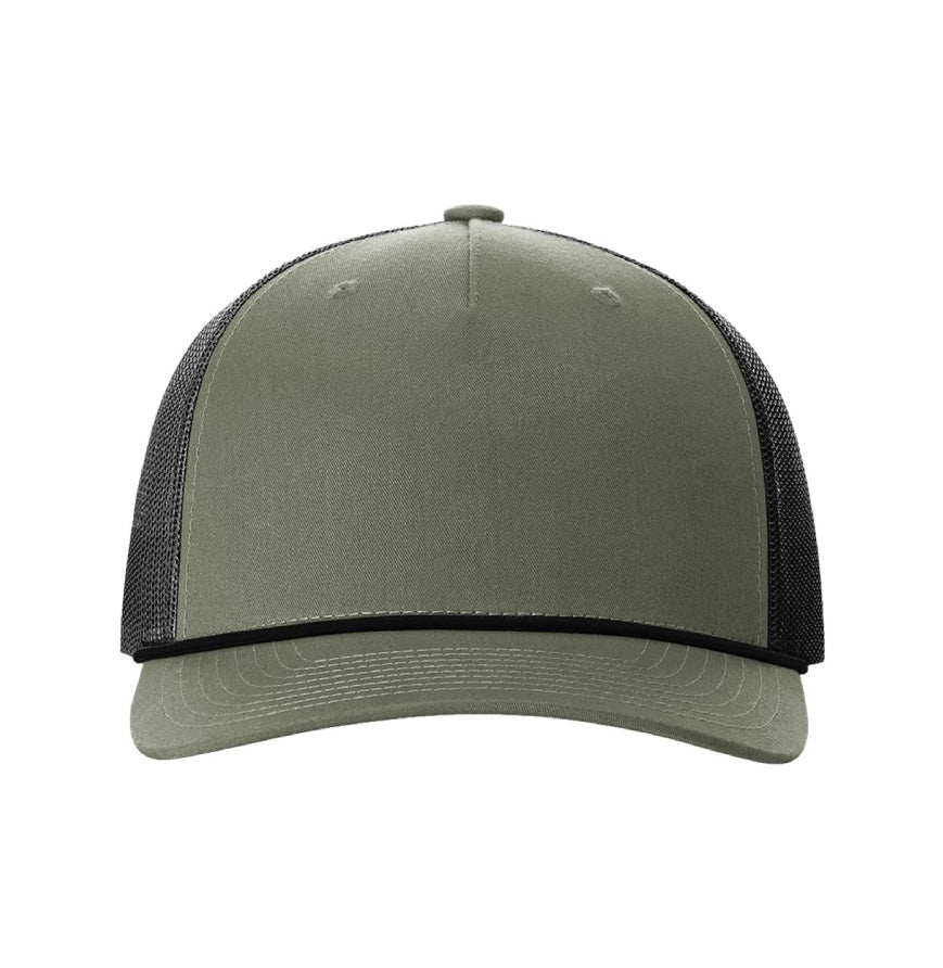 112FPR Five-Panel Trucker with Rope Cap