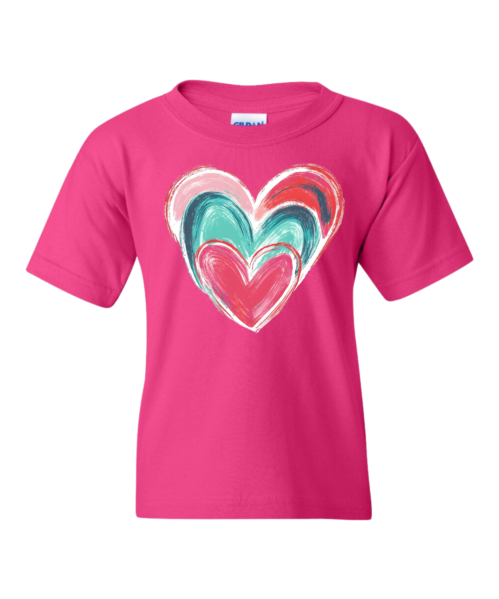 Brush Stroke Hearts π