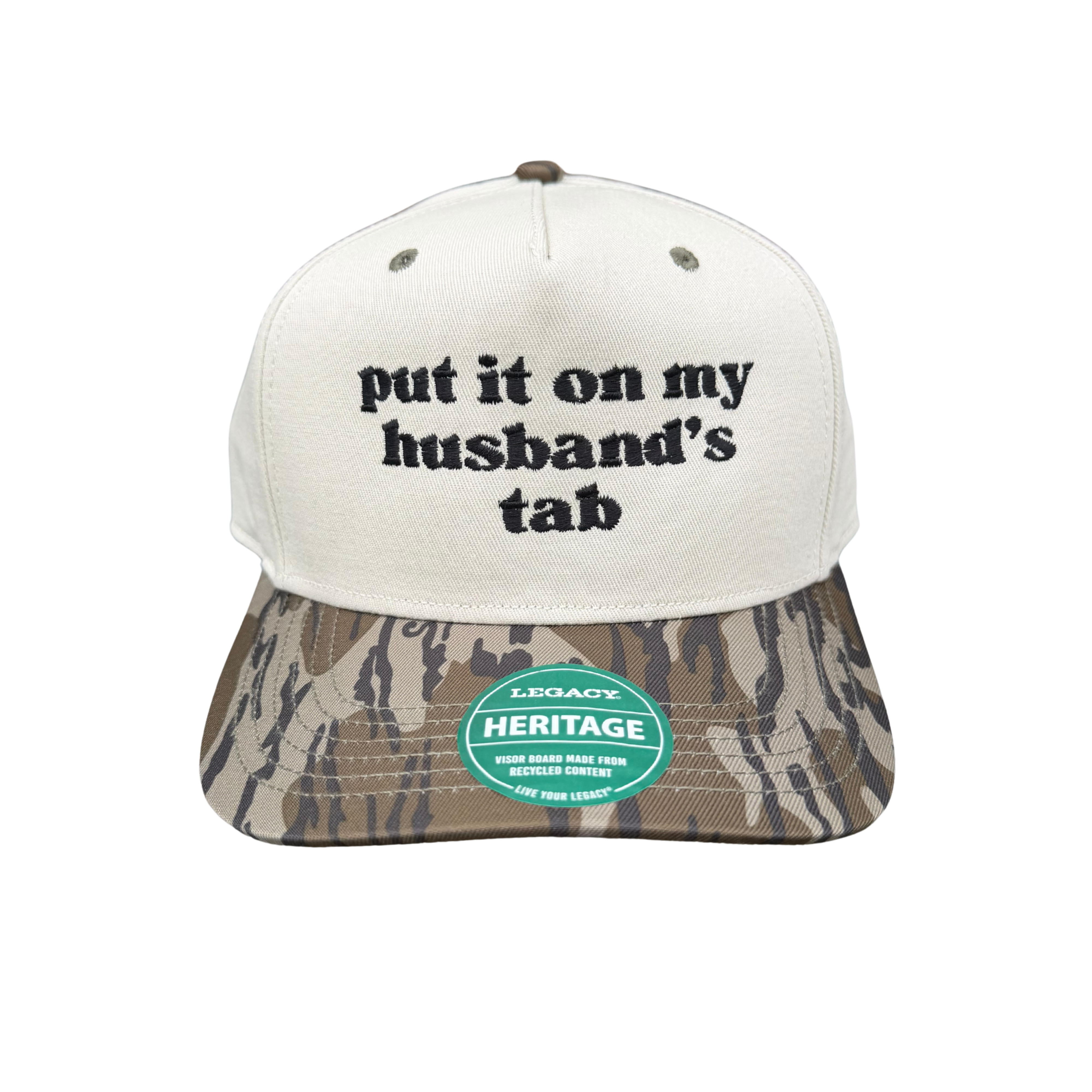 Put it on my Husbands Tab