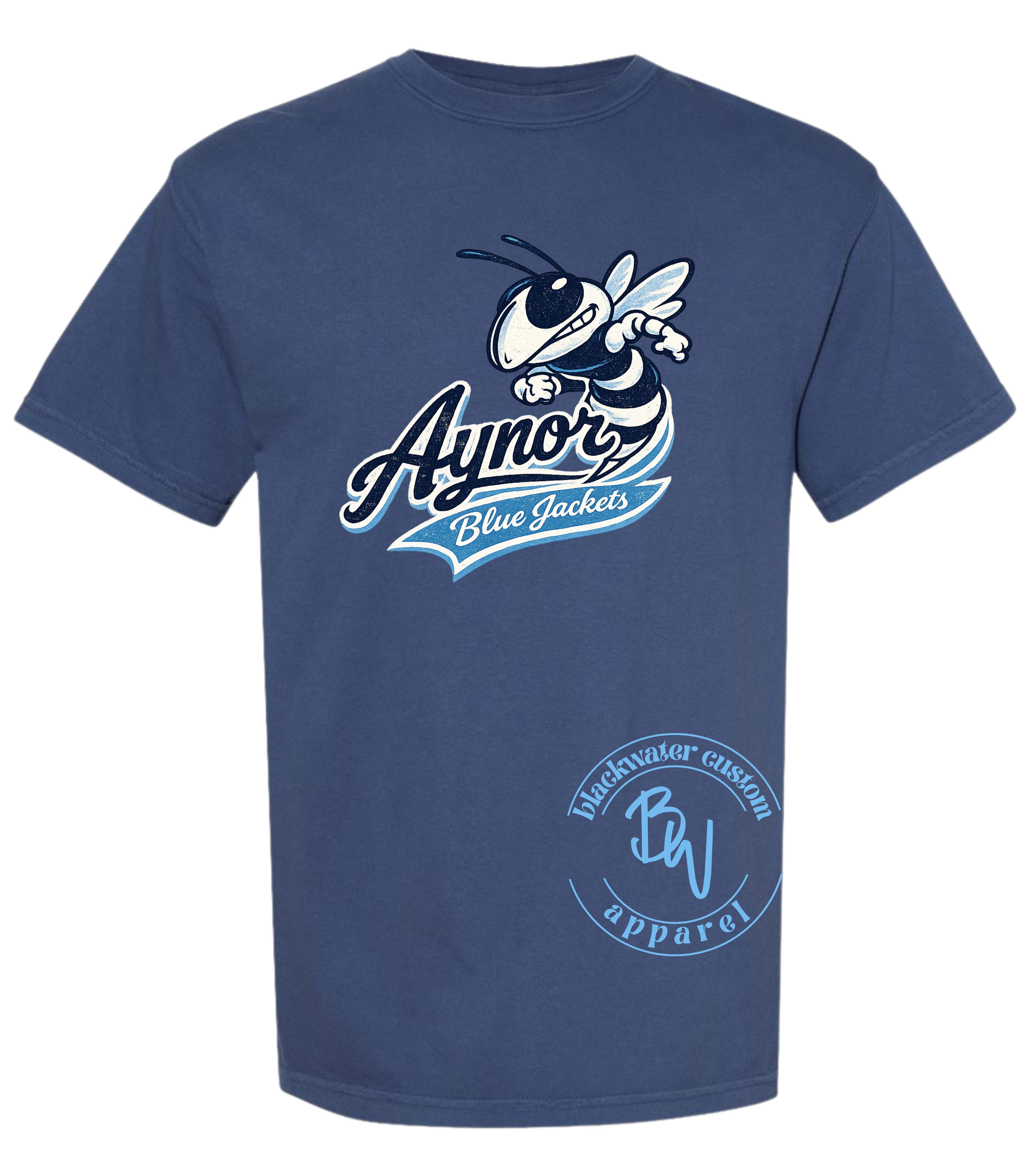 Vintage Style Aynor Blue Jackets