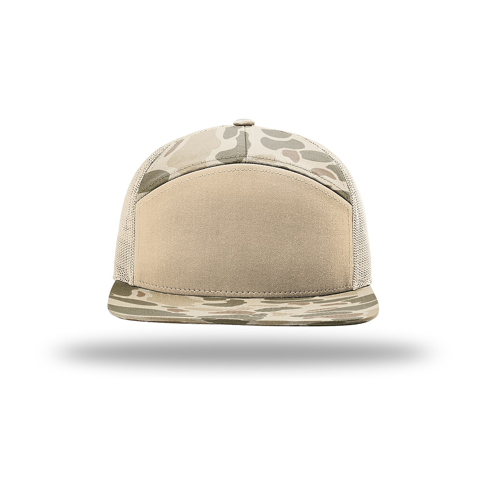 168P Richardson Printed 7 Panel Trucker