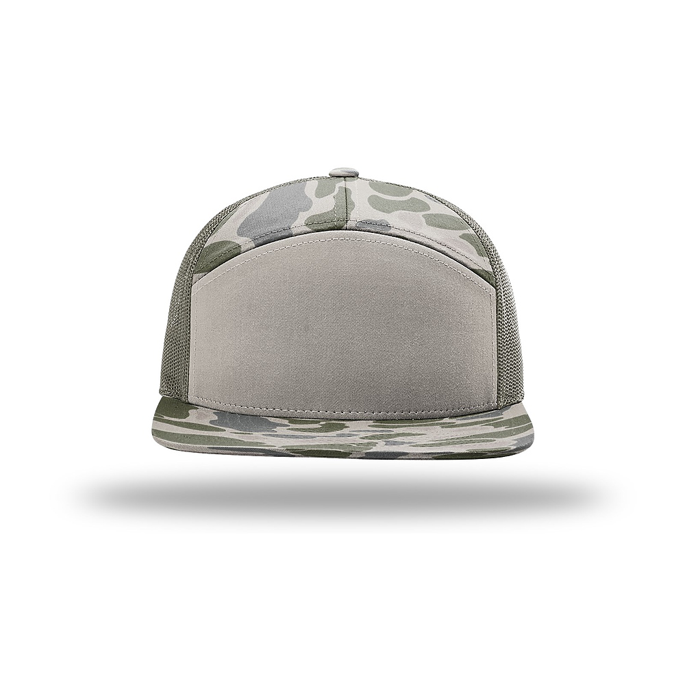 168P Richardson Printed 7 Panel Trucker