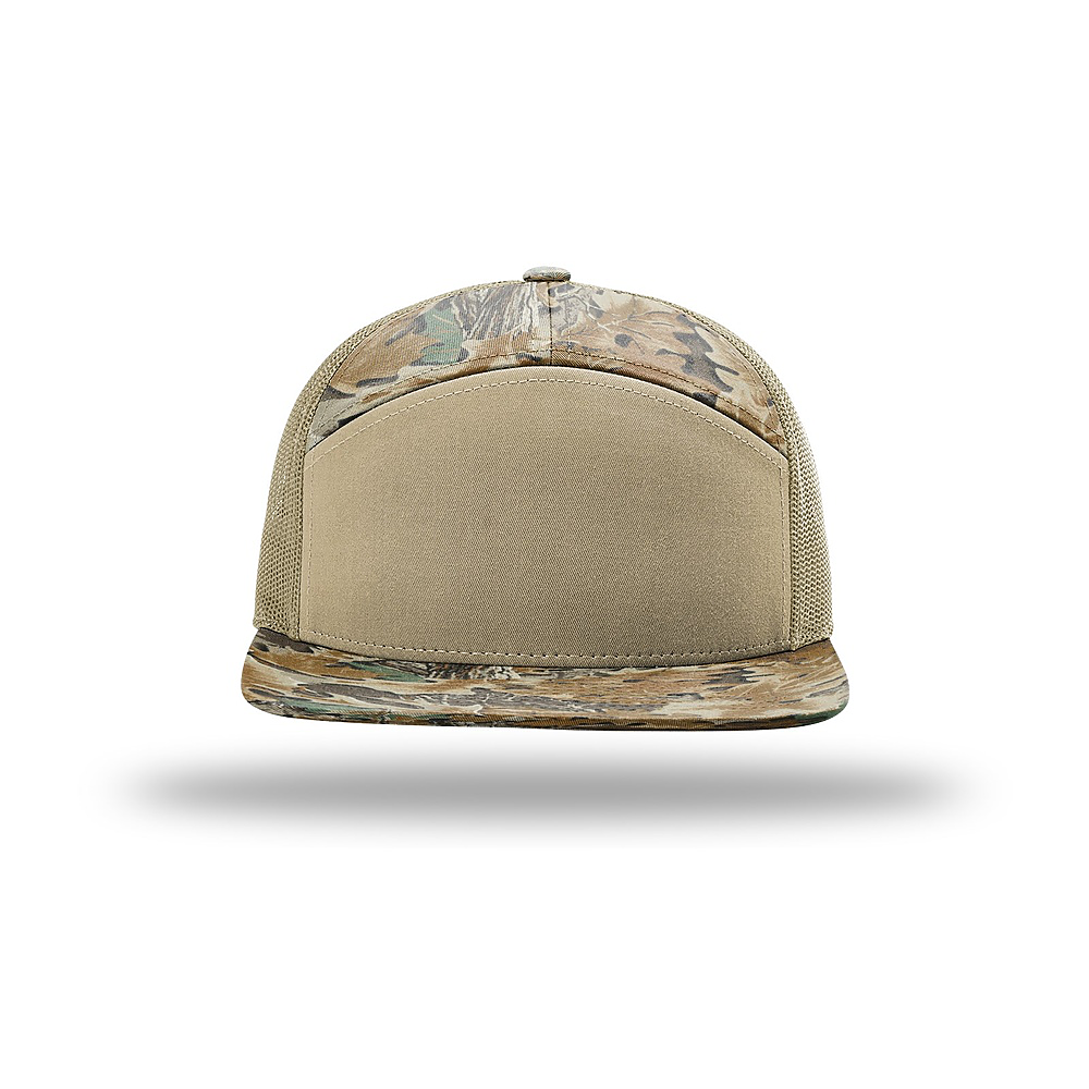 168P Richardson Printed 7 Panel Trucker