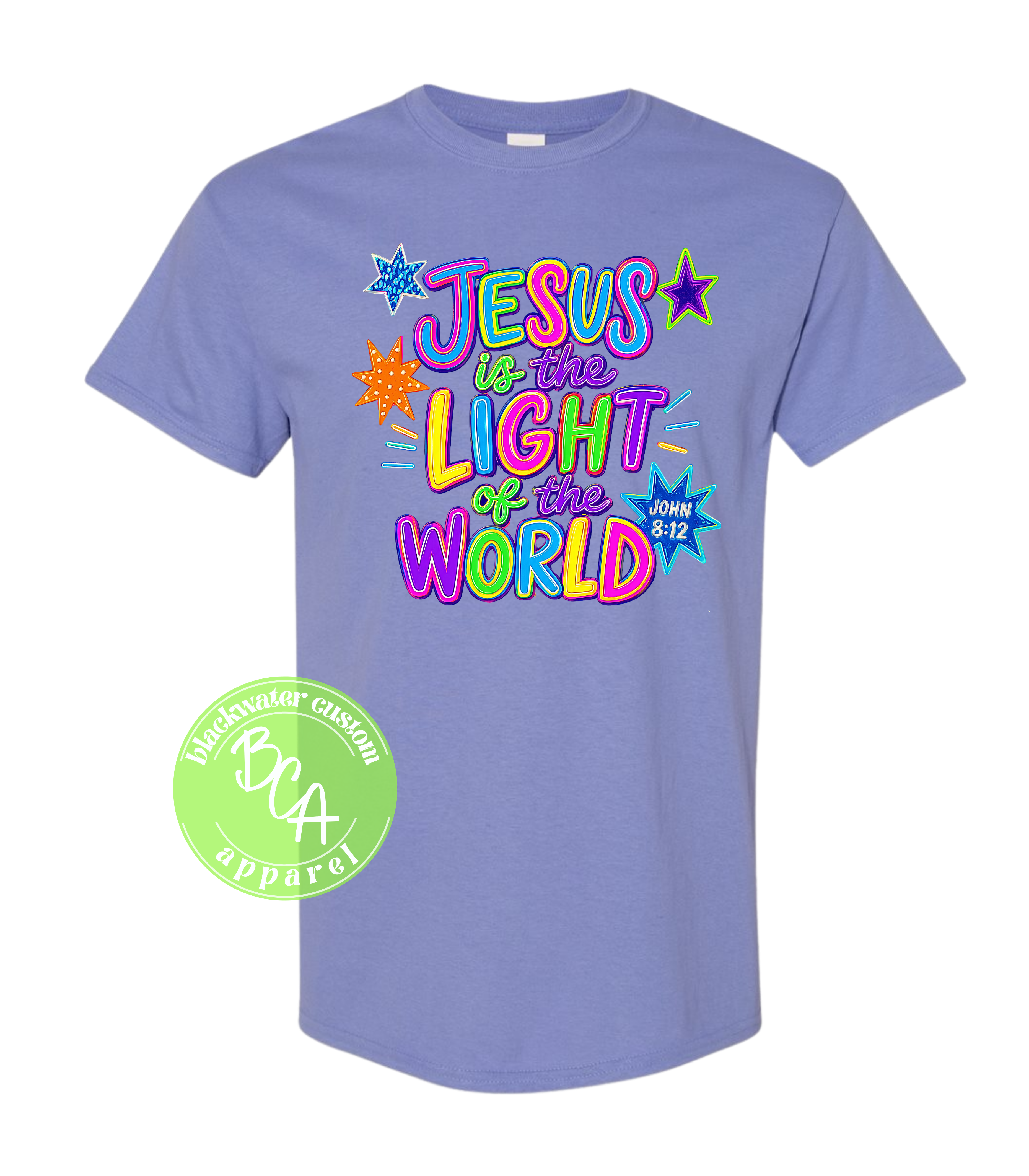 Jesus is the Light- Gildan Tees