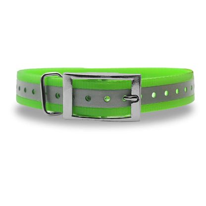 1" Reflective Premium Replacement Collar Strap for Garmin