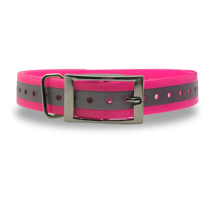 1" Reflective Premium Replacement Collar Strap for Garmin
