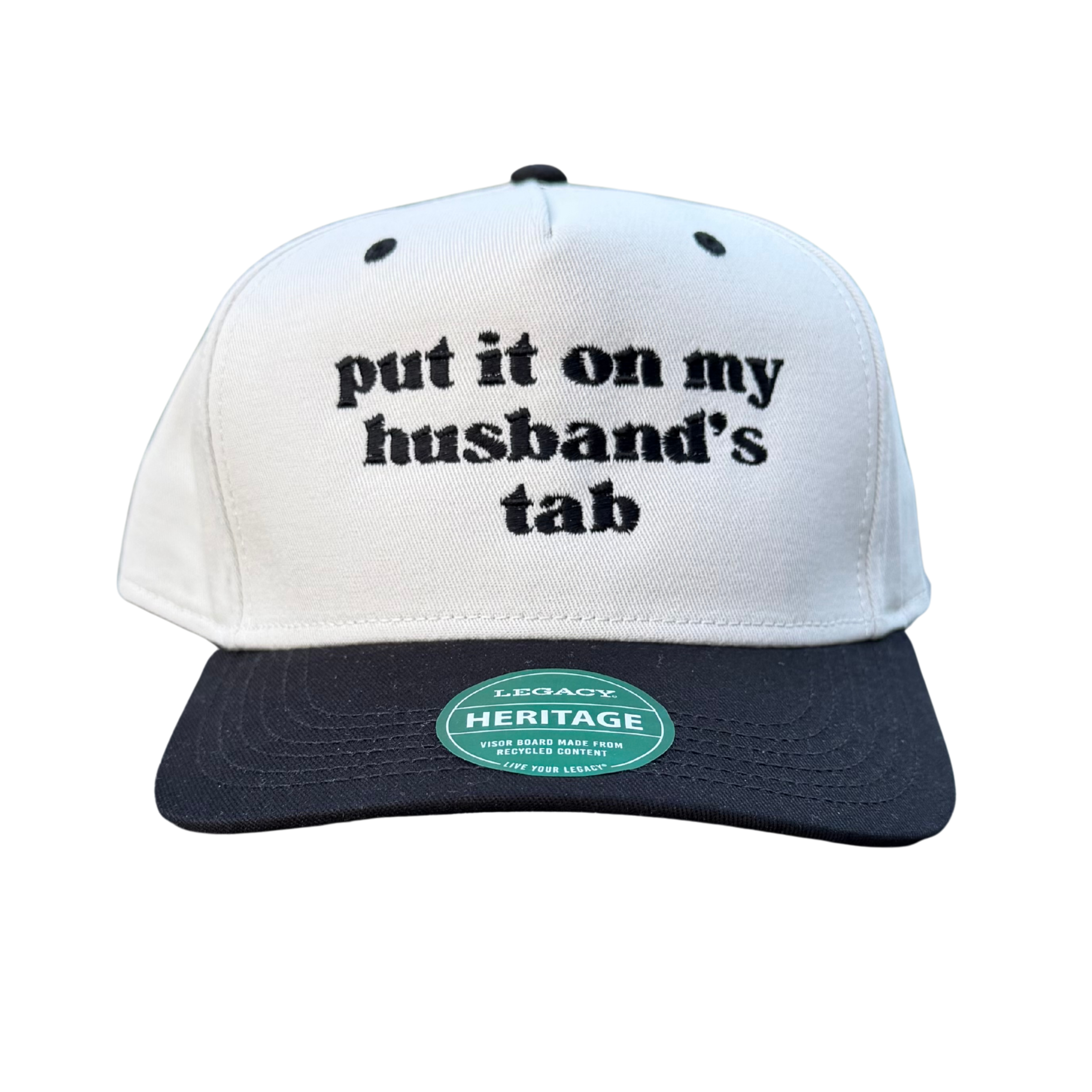 Put it on my Husbands Tab