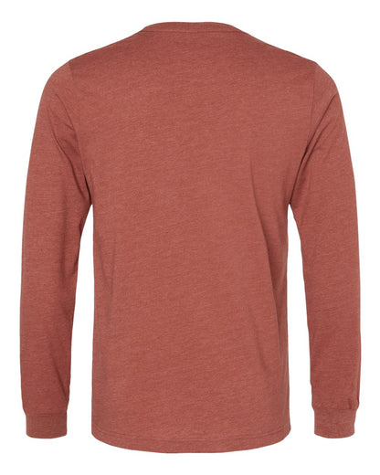 Bella + Canvas Heather CVC Long Sleeve Tee - 3501CVC