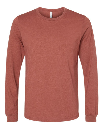 Bella + Canvas Heather CVC Long Sleeve Tee - 3501CVC
