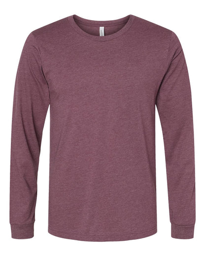 Bella + Canvas Heather CVC Long Sleeve Tee - 3501CVC