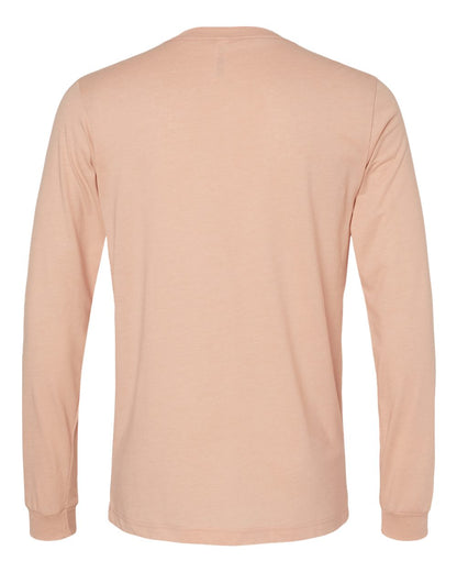 Bella + Canvas Heather CVC Long Sleeve Tee - 3501CVC