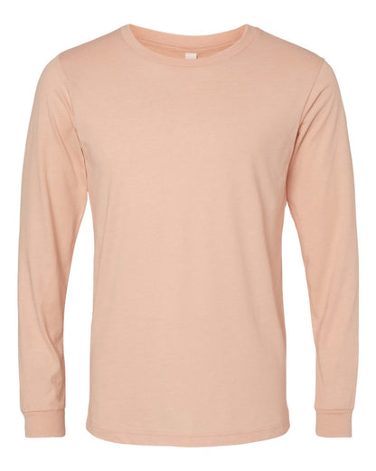 Bella + Canvas Heather CVC Long Sleeve Tee - 3501CVC