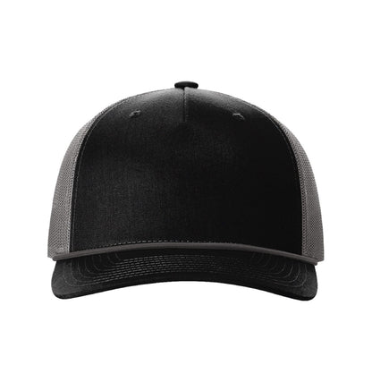 112FPR Five-Panel Trucker with Rope Cap