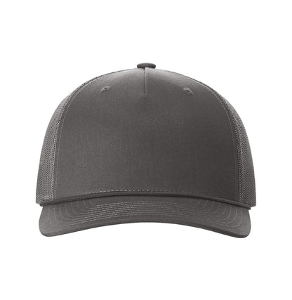 112FPR Five-Panel Trucker with Rope Cap