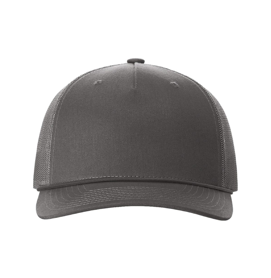 112FPR Five-Panel Trucker with Rope Cap