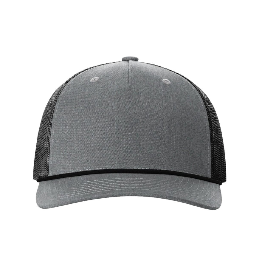 112FPR Five-Panel Trucker with Rope Cap