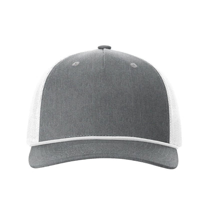 112FPR Five-Panel Trucker with Rope Cap