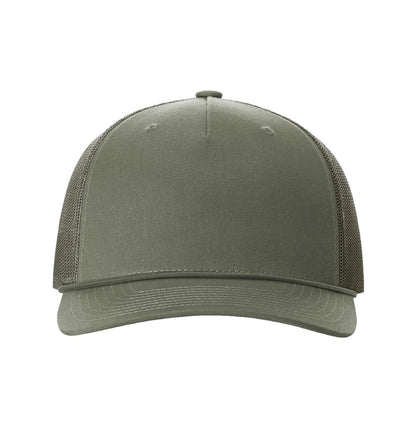 112FPR Five-Panel Trucker with Rope Cap