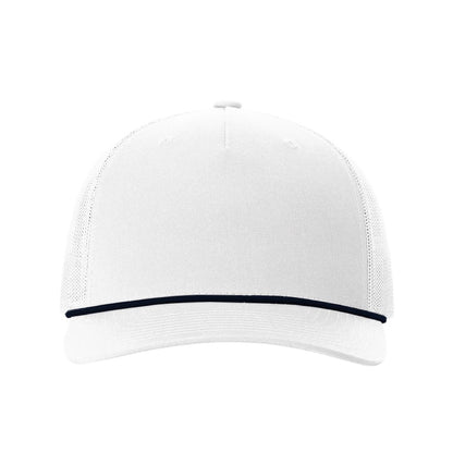 112FPR Five-Panel Trucker with Rope Cap