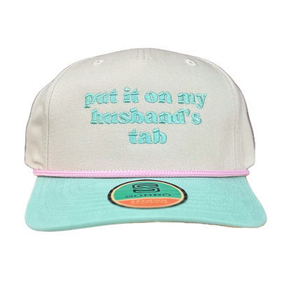 Put it on my Husbands Tab