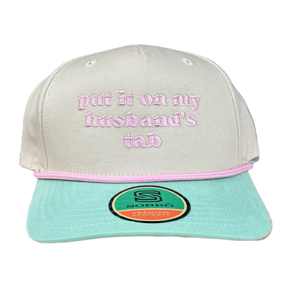 Put it on my Husbands Tab