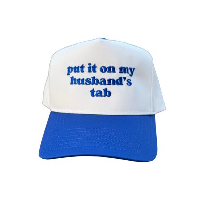 Put it on my Husbands Tab