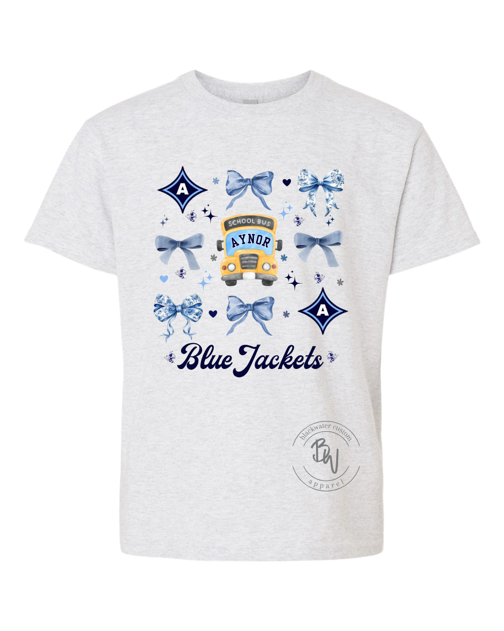 Blue Jacket School Bus