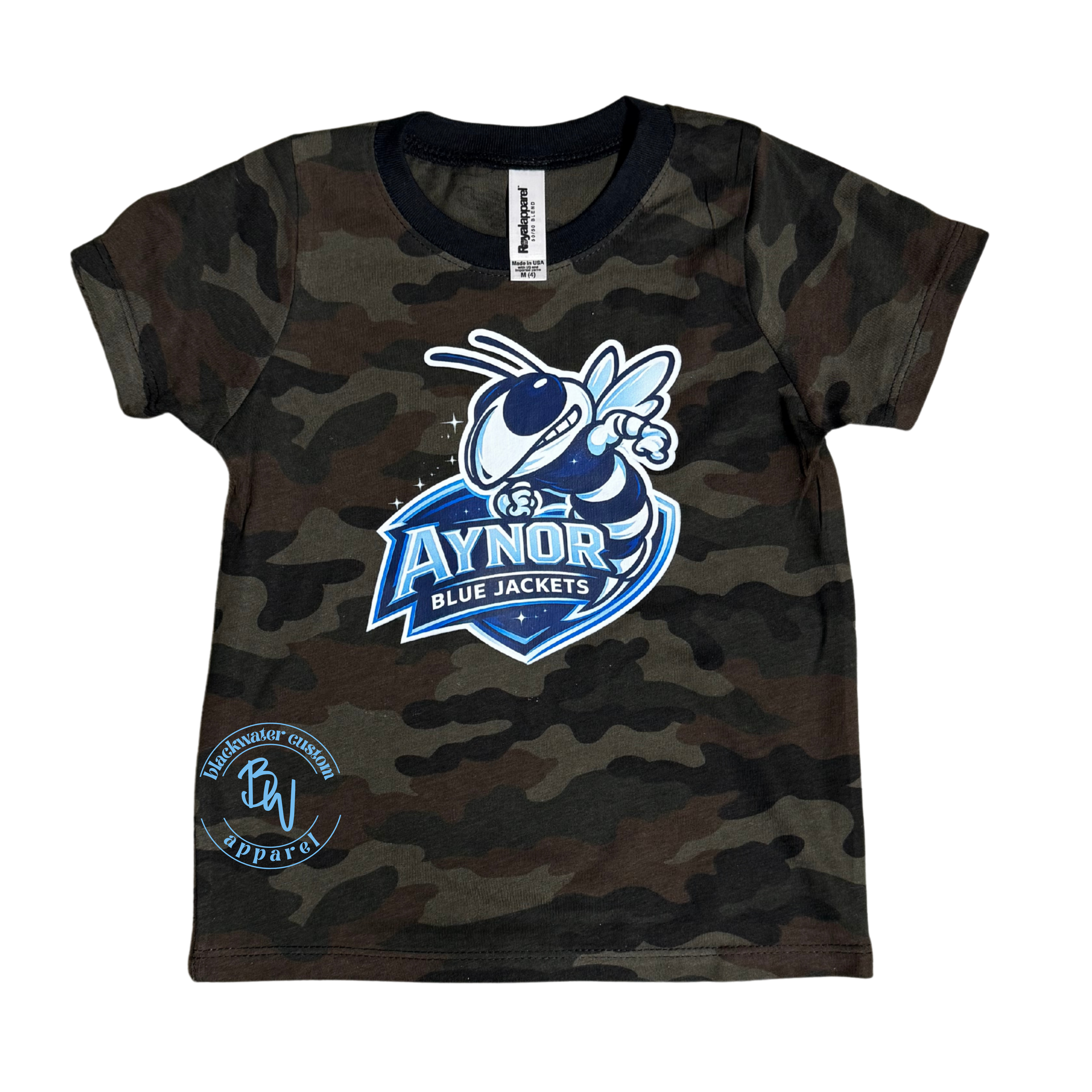 Classic Blue Jackets with Camo Twist🌀