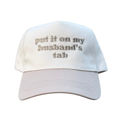 Put it on my Husbands Tab