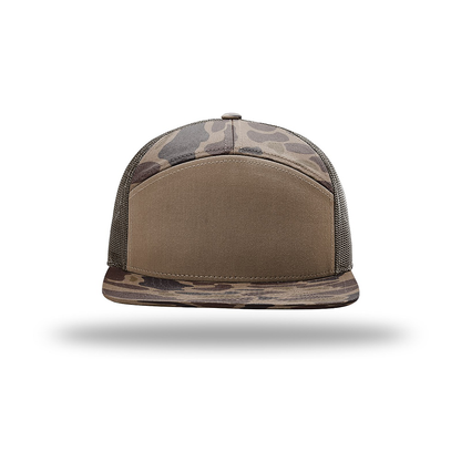 168P Richardson Printed 7 Panel Trucker
