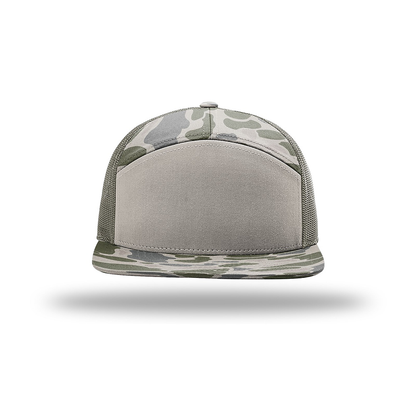 168P Richardson Printed 7 Panel Trucker