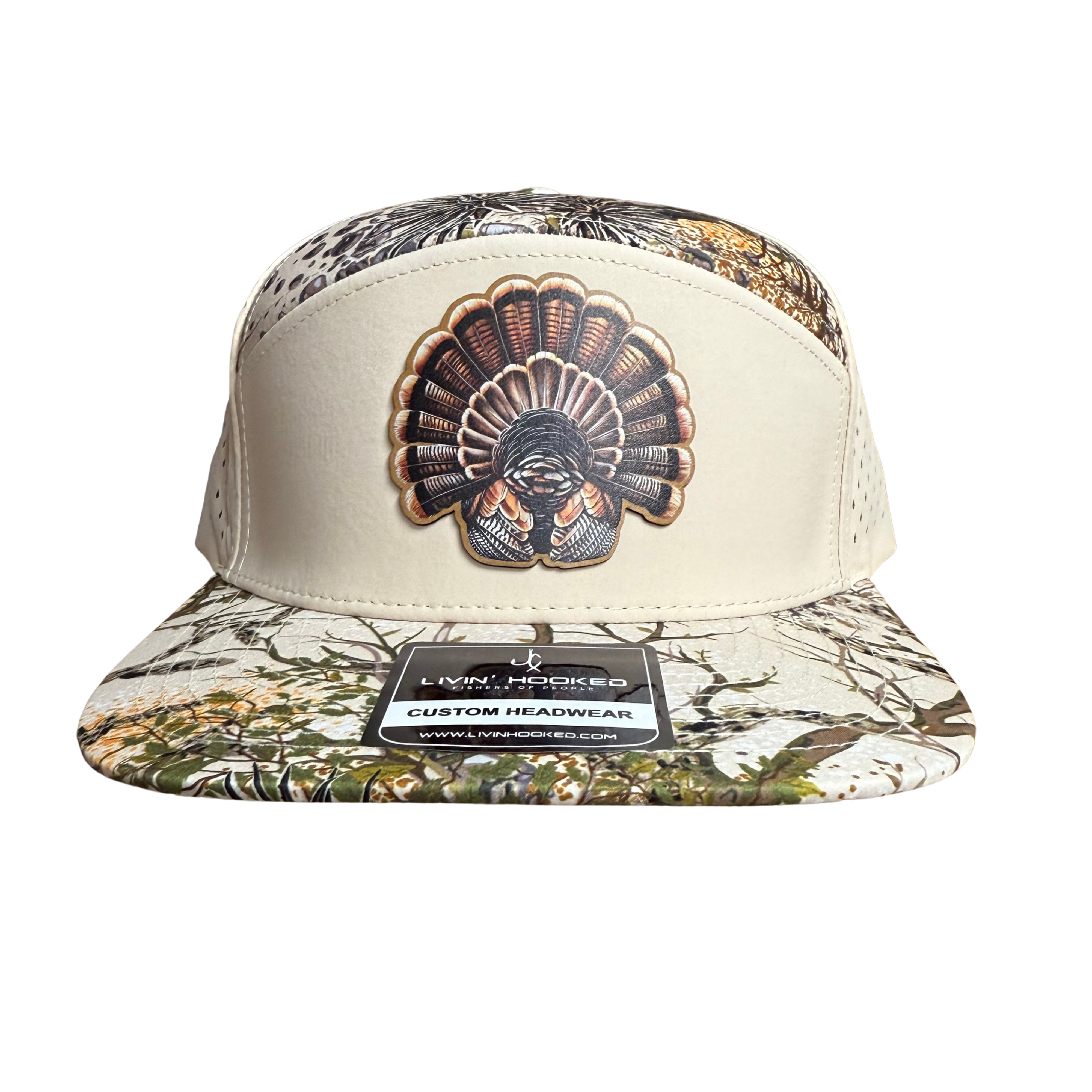 Turkey Feather Patch Hat