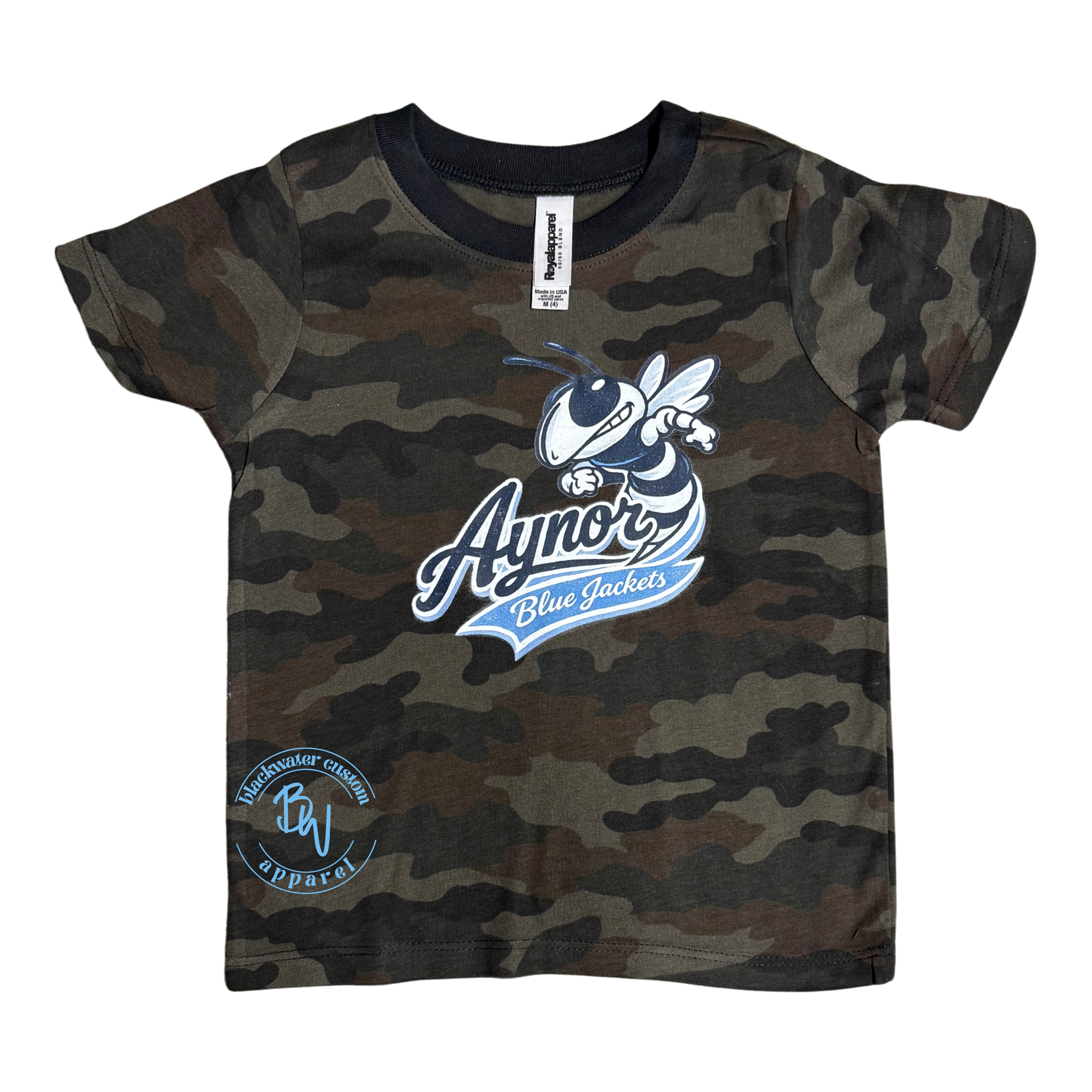 Vintage Blue Jackets with Camo Twist🌀