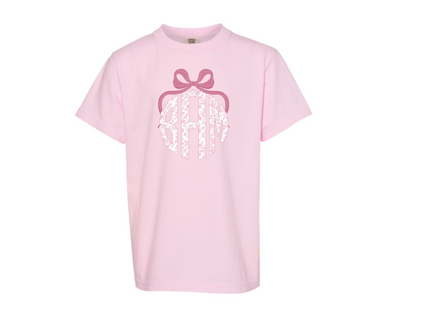 Pink Monogram with Bow