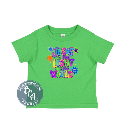 Jesus is the Light- Toddler Tees