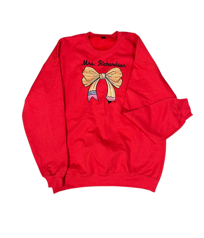 Pencil Teacher Sweatshirt