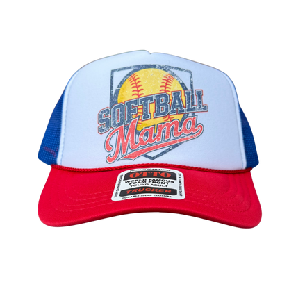 Softball Mama Trucker Hat